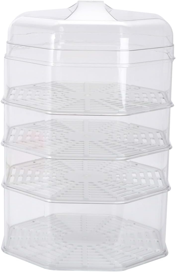 Multi-layer Thick Food Cover Set 5pcs Large Insulated Food Lid with Dustproof and Mesh for Kitchen Home Storage and Leftovers