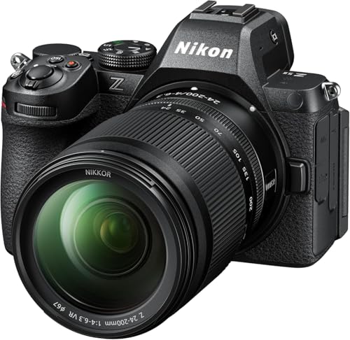 Image of Nikon Z5 II with Telephoto Zoom Lens | Full-Frame mirrorless Stills /Video Camera with 24-200mm Wide-Angle to telephoto Zoom Lens | Nikon USA Model