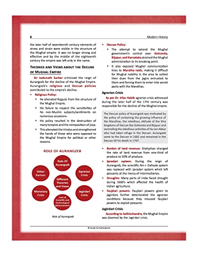 Image of Modern Indian History UPSC Civil Services Exam | Modern Indian History Book 2023 (1st Edition) for State PCS Exams By StudyIQ Publications