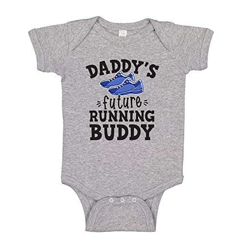 Daddy's Future Running Buddy Baby Bodysuit One Piece Or Toddler Shirt Runner Baby Clothes