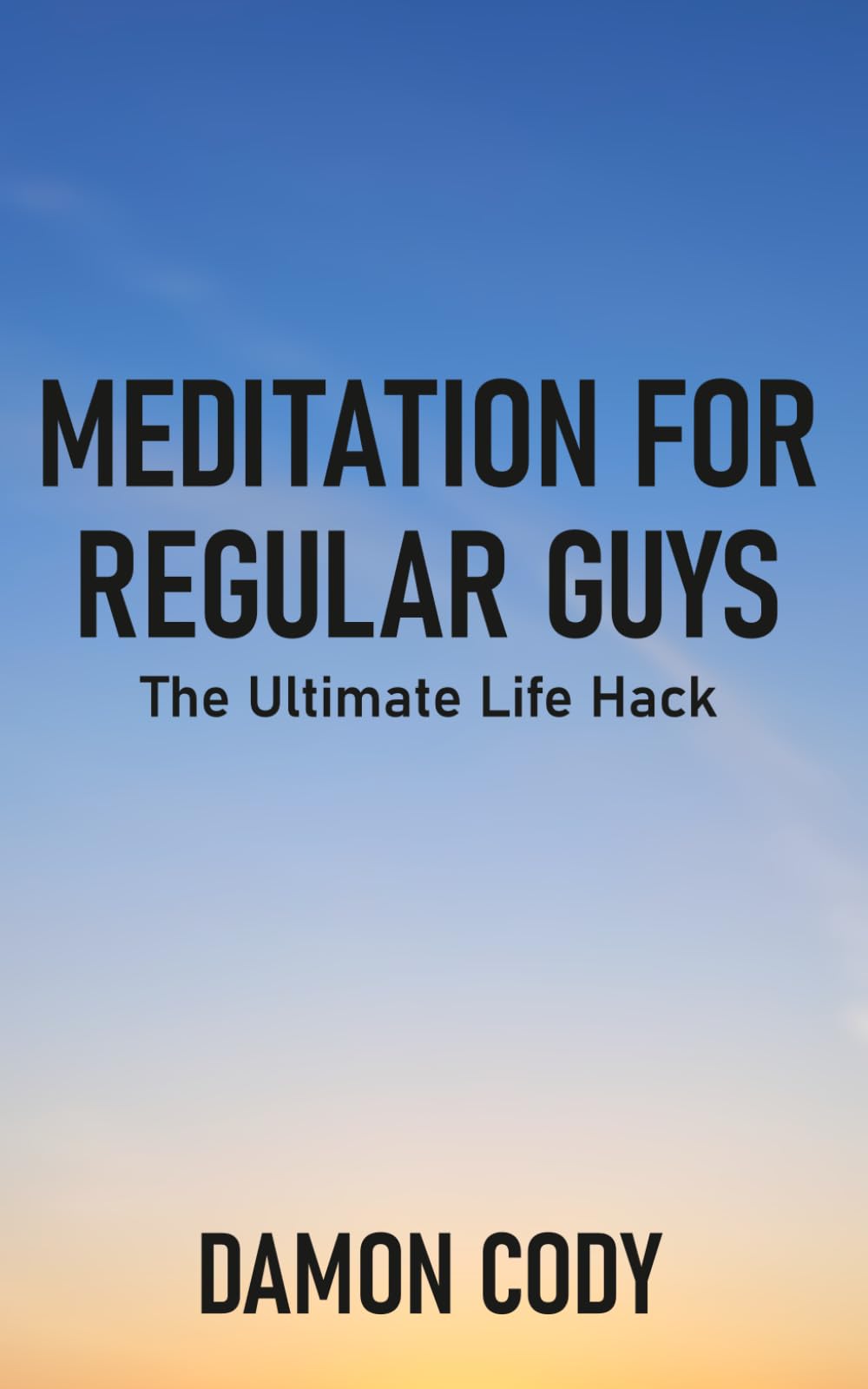Meditation For Regular Guys: The Ultimate Life Hack