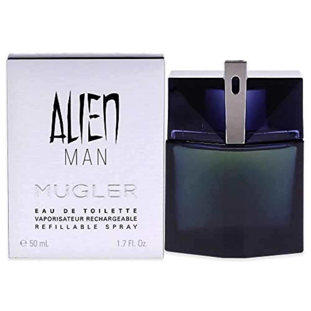 Amazon.com : Thierry Mugler Alien Man Men EDT Spray 1.7 oz : Beauty ...