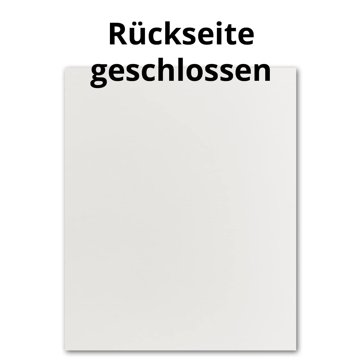 150x Trauer Briefpapier mit grauem Schattenrand, DIN B6+, 190 x 232 mm, Farbe Edel-Weiß, gefalzt