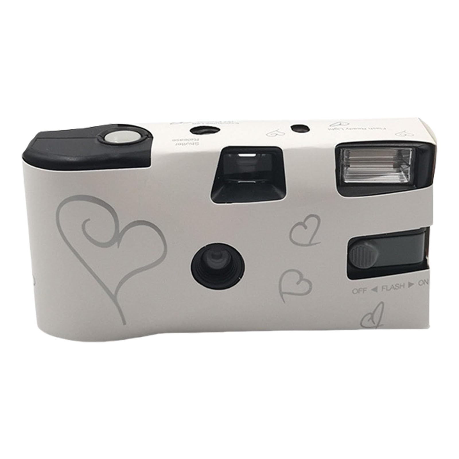Appareil photo 35 mm à usage unique pour mariage vintage et soirées rétro avec flash