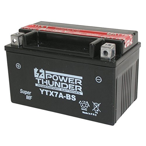 Batería PT YTX7A-BS, 12 V/6 Ah, sellada, con ácido