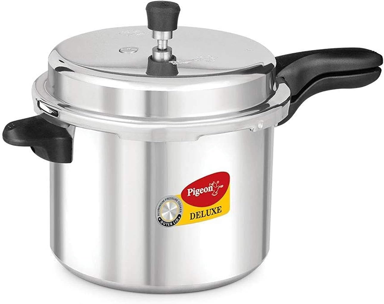 Pigeon Aluminum Pressure Cooker 7.5 Litres - Silver (Pgn_104_Sir)
