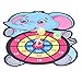 Mavaol Children Elephant Dartboard Set, Hook and Loop Dartboard with Sticky Balls and Hooks for Boys Girls Indoor Outdoor Party Games