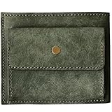 [AURAMU] 日本製 二つ折り財布 イタリアン レザー ウォレット 本革 レディース メンズ 2つ折り 財布 小銭入れ コインケース MARGOT ROMAN フォレスト