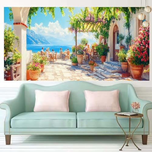 Diamond Painting Par La Mer grand format 60x120cm pour adulte