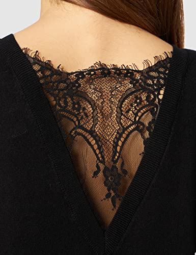 Vero Moda Vmglory LS Deep Back Blouse Ga Maglione