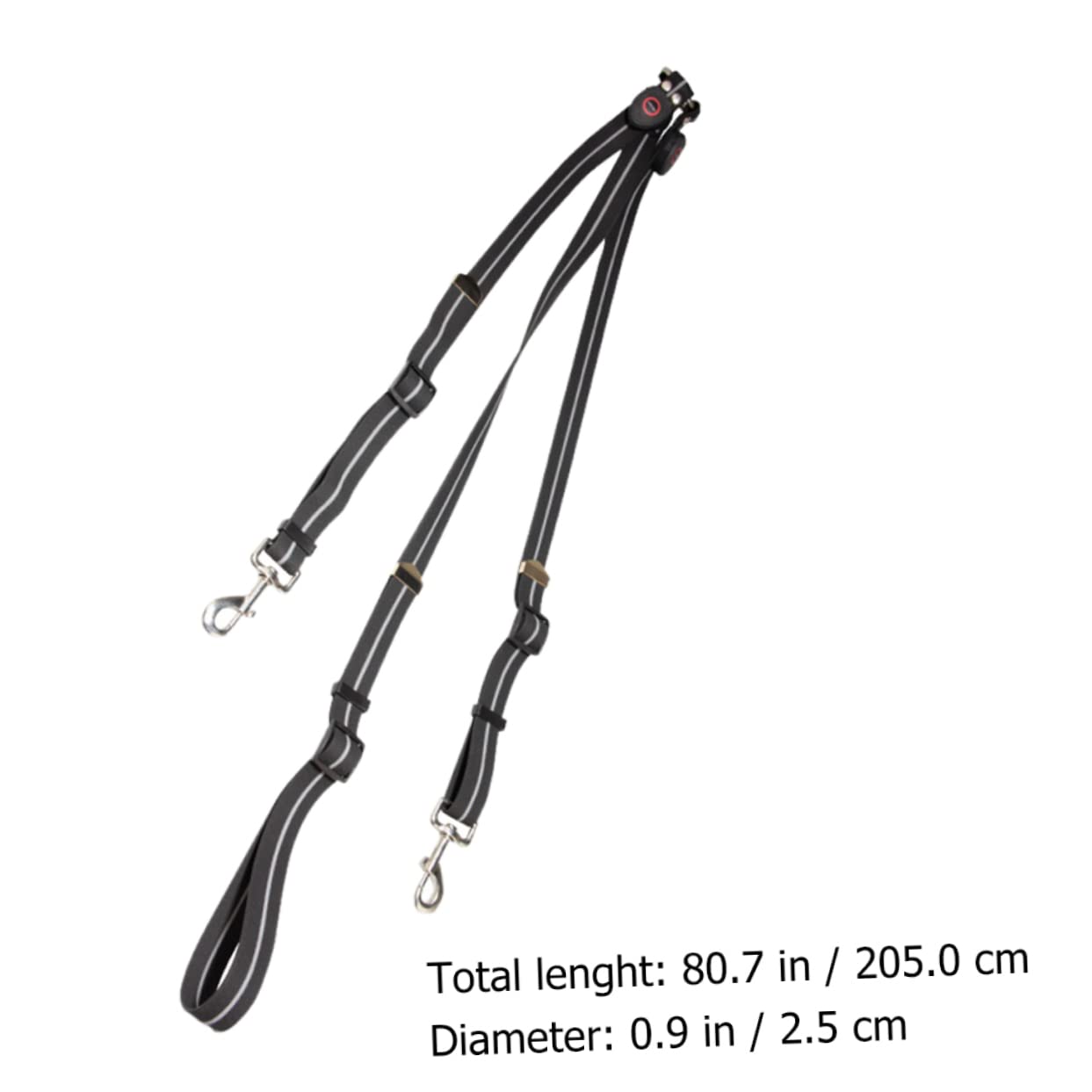 Correa Luminosa LED para Caballo, Pechera de Adiestramiento Negra | Pu y Nylon, Carcasa Abs Smd y Aleación de Aluminio, Ligera y Fiable, para Afición Ecuestre Estilo Aleatorio