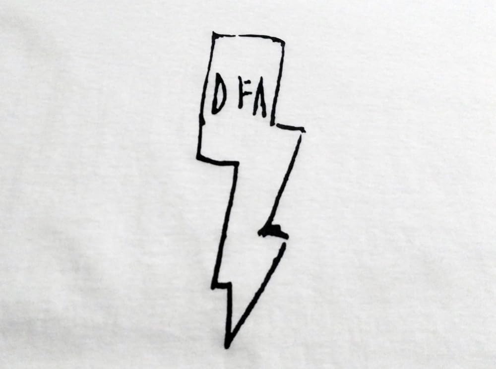 Amazon.co.jp: DFA Records Death From Above 半袖Tシャツ 白 XLサイズ