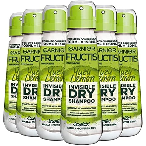 Garnier Fructis Invisible Dry Yuzu Lemon Shampoo Cover