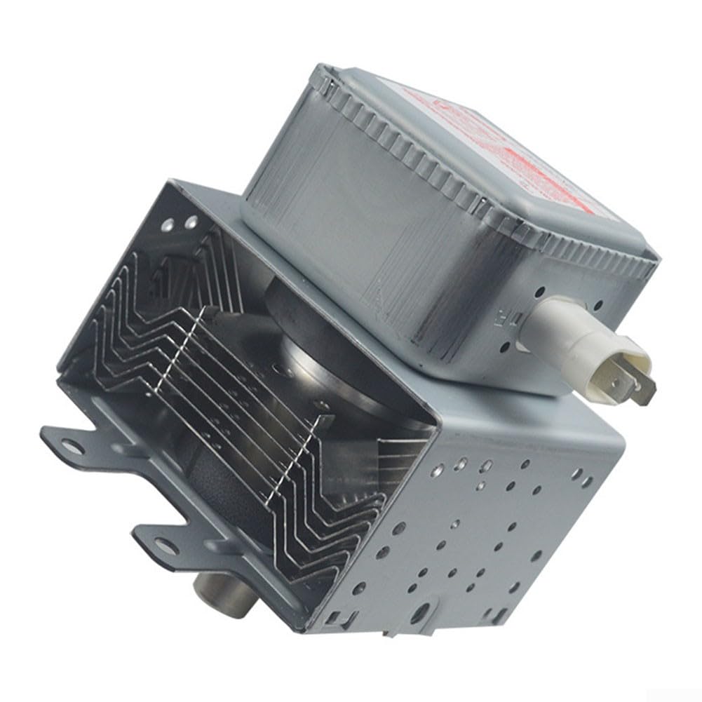 Magnetron 2M248J - Tubo de vacío de repuesto para horno microondas, salida de potencia de 1000 W con disipador de calor de 6 piezas para mejorar la velocidad de cocción