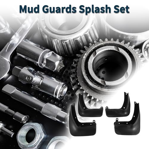 Image of Mud Flaps Splash Guards for Volkswagen Beetle A5 2012-2019 W /Mount Accessories Mud Guards Front and Rear 1 Set