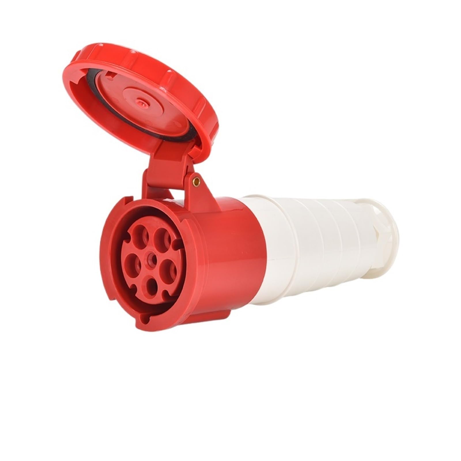 Conector industrial impermeable IP67, 63 A/125 A, 3P, 4P, 5P, for montaje en panel de superficie, conector eléctrico(Connector5P 63A)