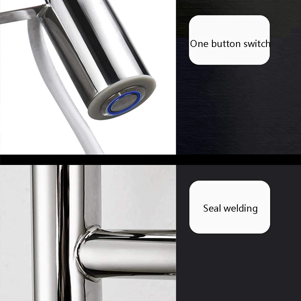Towing Warmers Wall Stainless Steel Electric 400 * 600 mm 5 Bar Home Bathroom Towel Rack Radiator Warm Clothing and Towel