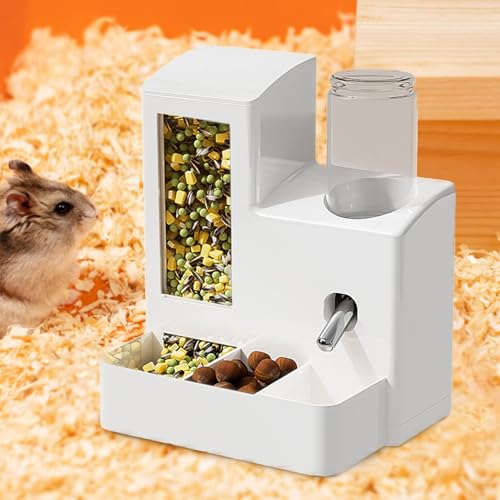 Comedero automático para hámster ideal en jaulas de interior 4