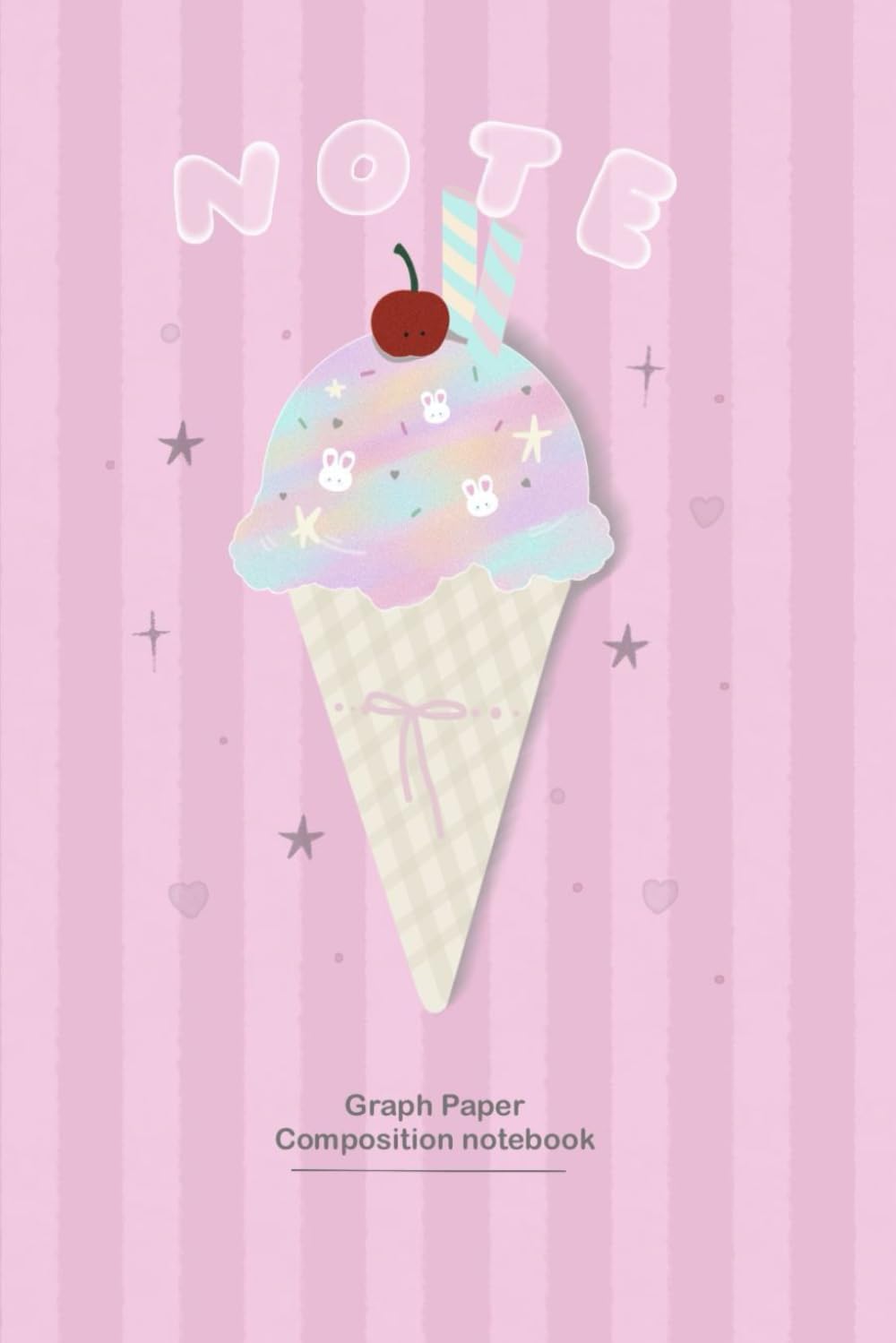 (Pink) Graph Paper Composition notebook for writing: size 6x9,120 pages,journal notebook for everyone