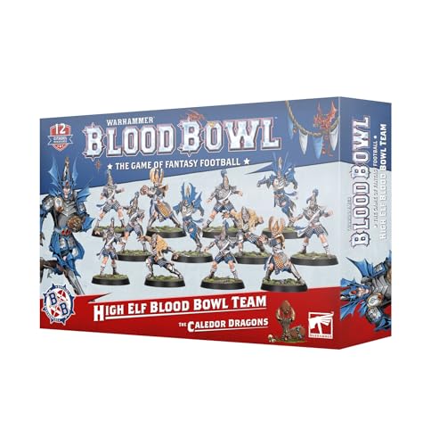 Games Workshop - Blood Bowl - High Elf Blood Bowl Team - The Caledor Dragons