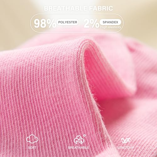 Womens Ankle Socks Short Low Cut Comfort Breathable Casual Socks 3/6/12/18 pairs4