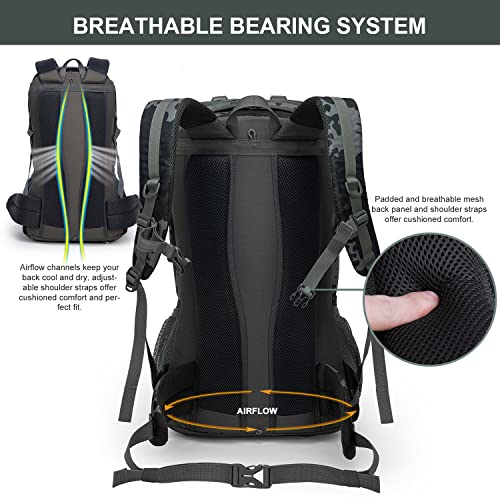 MOUNTAINTOP Zaino Trekking 40 Litri Uomo Donna