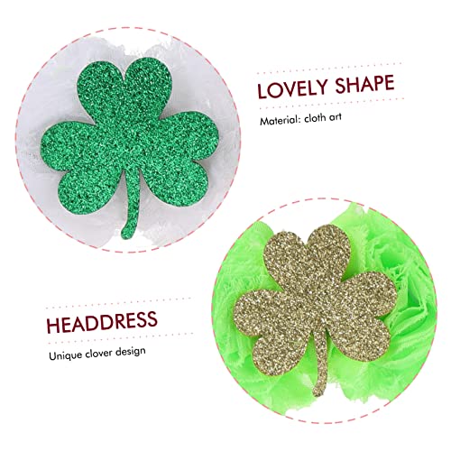 HONMEET 4 peças de faixas de cabelo para bebês, faixas elásticas para bebês e crianças, tiara para b