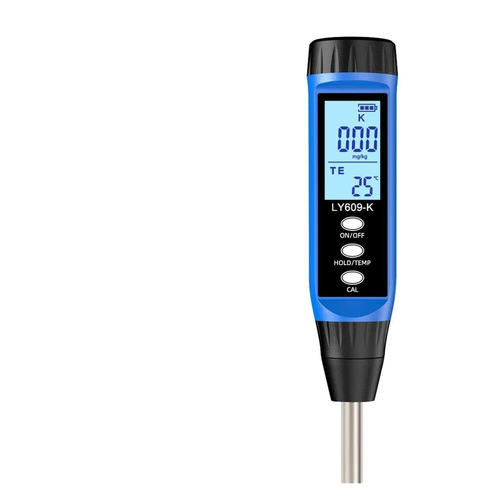 Analizador profesional de nitrógeno y potasio del suelo, medidor fósforo, analizador fertilidad Agricultura y actividades al aire libre(K Tester)