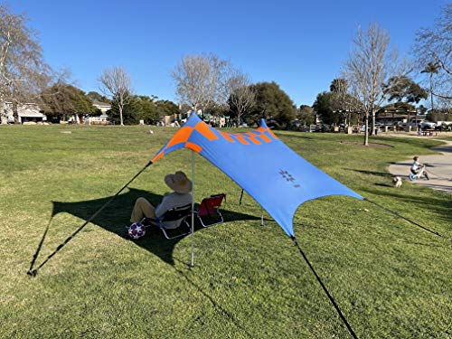 Image of Neso Sidelines 1 Sports Tent - Lightweight and Portable Sun Shelter and Shade Tent for Outdoor Activities - Patented Reinforced Corners - UPF 50+ Sun Protection - 5.5 ft Tall, 7 x 4.5 ft