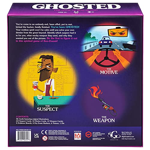 Big G Creative Ghosted juego de deducción social miniatura 3
