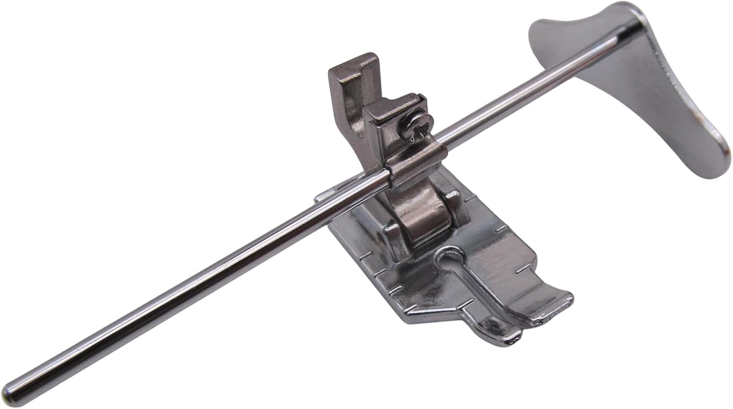 CKPSMS Brand -1SET 1/4" Patchwork Foot w/Guide #CY-7312L+Q3 Compatible with/Replacement for Kenmore Brand, Singer Brand, Brother Brand, White Brand Low Shank Sewing Machine