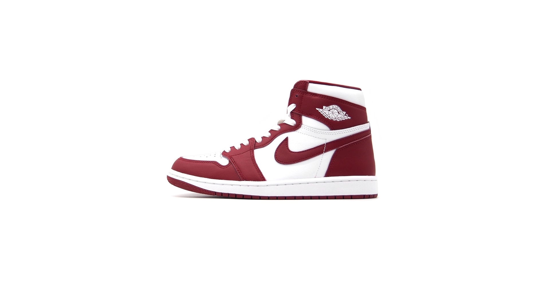 NIKE Air Jordan 1 Retro High OG ホワイト/レッド Amazon | メンズ Jordan 1 レトロハイOG ヘリテージホワイト