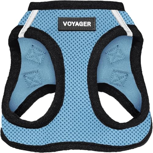Best Pet Supplies - All Weather Mesh / Plush, Reflective, No Pull Harness for Small, Medium Dogs...