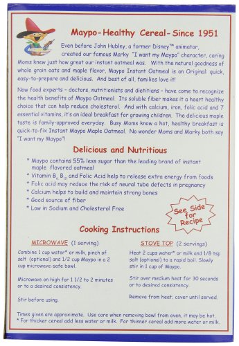 Maypo Instant Maple Oatmeal, 14-Ounce Boxes (Pack Of 12) #TOP2