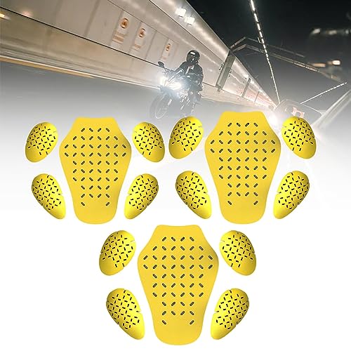 Image of CALANDIS 5X Armor Pads Body Protector for Motorcycle Street Biker Jackets Riding S | Parts & Accessories | Apparel & Merchandise | Body Armor & Protectors | Back Protectors
