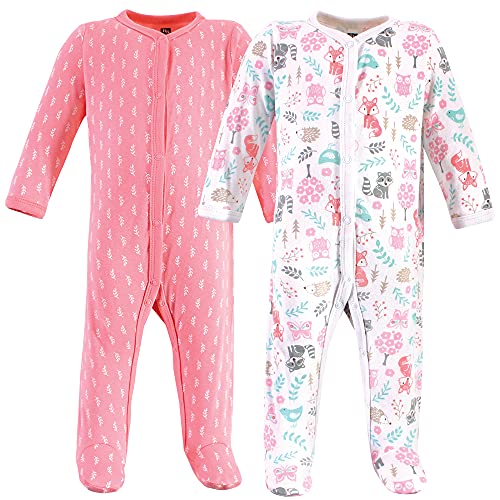 Image of Hudson Baby Baby Cotton Union Suit, 3 Pack