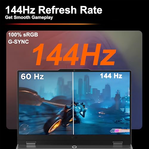 Image of Lenovo LOQ Gaming Laptop 15.6 inch FHD IPS 144Hz (100% sRGB, G-SYNC) Intel 14-core i7-13650HX 32GB RAM 1TB SSD GeForce RTX 5060 DLSS4 (440 AI Tops) Backlit Nahimic 5MP Privacy Camera Win11 ICP Hub