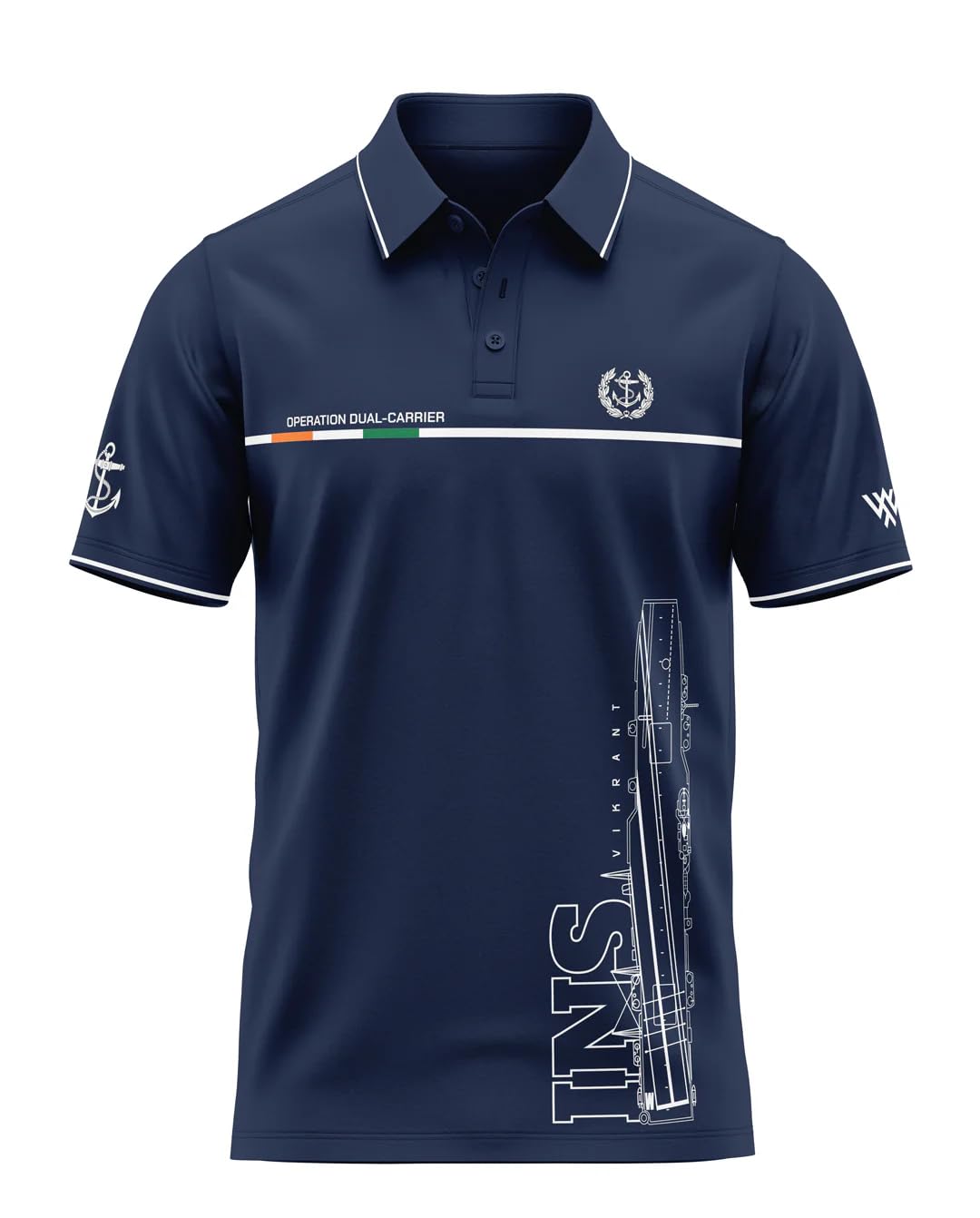 warriorworld Stylish Men’s Printed Polo T-Shirt Regular Fit Top-picture-10