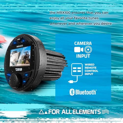 DS18 MRX100 Radio para Barco con Pantalla y Bluetooth miniatura 3