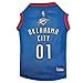 NBA OKLAHOMA CITY THUNDER DOG Jersey, Medium - Tank Top Basketball Pet Jersey