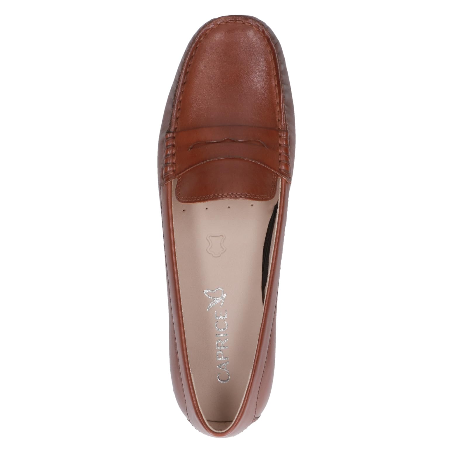 CAPRICE Mocassins Femme en Cuir Élégants
