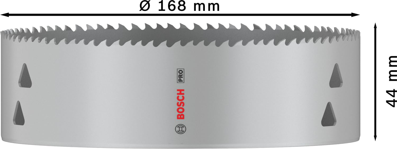 Bosch Wielomateriałowa otwornica kobaltowa 168 mm