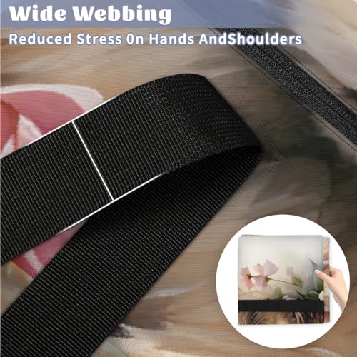 East Bunny Extra Large Moving Bags Heavy Duty Storage Bags Fantastic Rabbit Cloth Wrap Around Handles Double Zipper Reusable Convenient Foldable Storage Tote for Travel Camping Space Save4