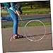 BRIGHTFUFU Boys and Girls Rolling Hoop Game Educational Plaything for Teens Iron Circle Teens Playthings