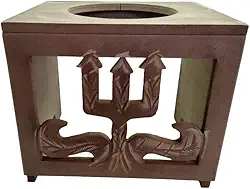 Apoio/Suporte De Atabaque Desenho De Tridente/Exú - Oferta