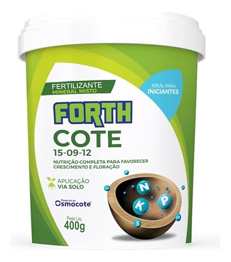 Adubo Fertilizante Npk Forth Osmocote 15-09-12 400g