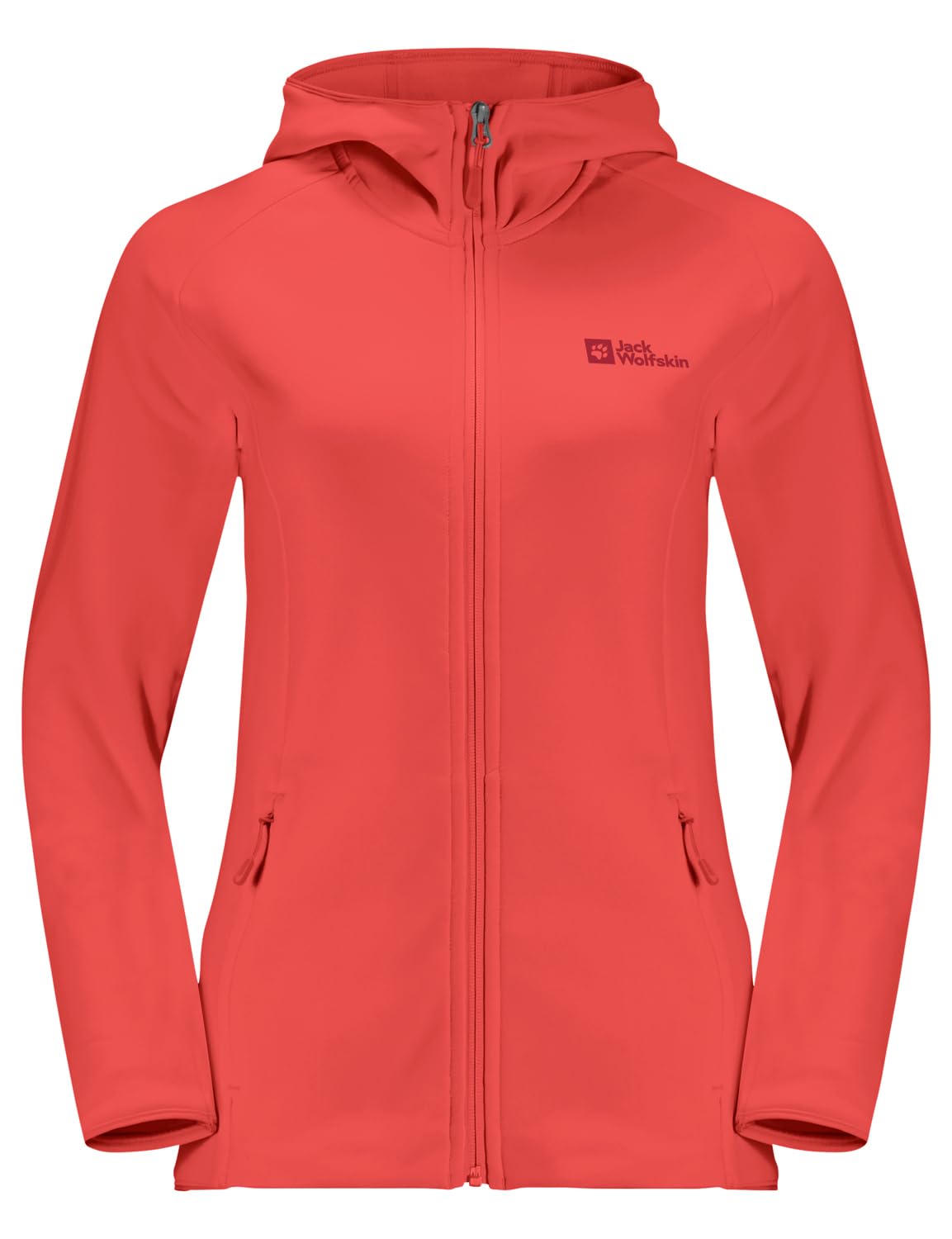 Jack Wolfskin BAISELBERG HOODED FZ W, Kurtka polarowa Kobiety