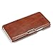 Luxury Premium Genuine Real Leather Case 5 Brown