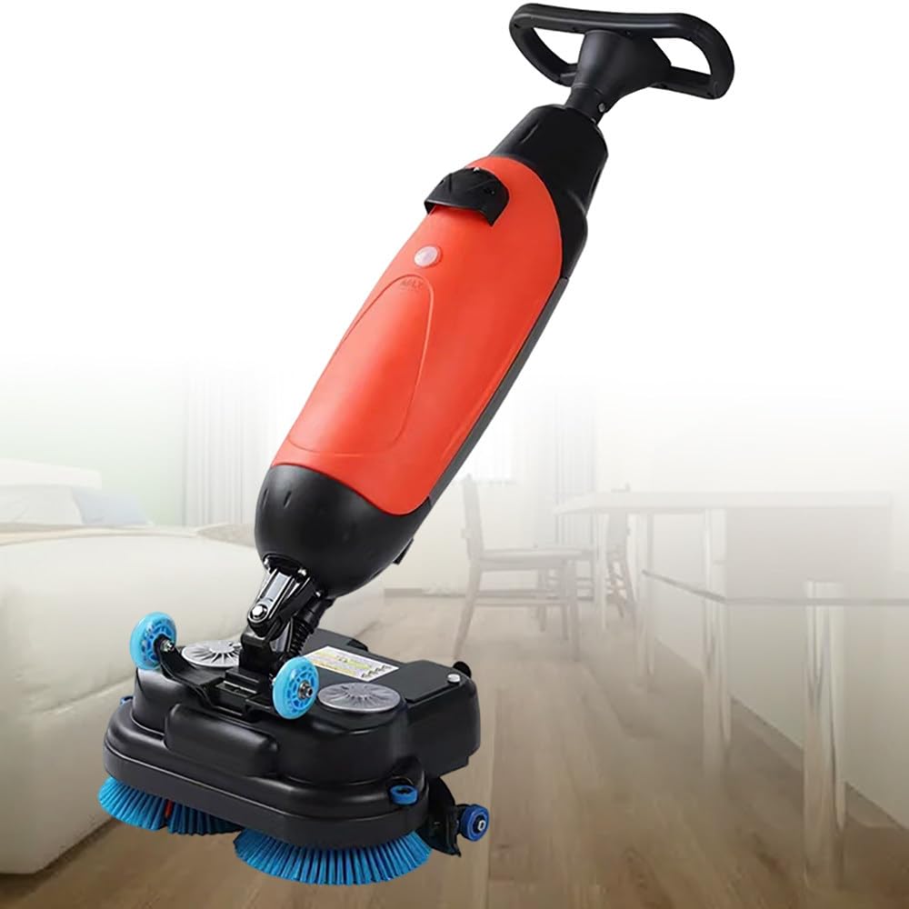 Sistemas Profesional Limpieza Suelos Multifunción,Fregadora Suelos Portátil,Friegasuelos Y Secador,Bajo Nivel Ruido,43cm/17,para Villas,Oficinas,Talleres,Fábricas Red