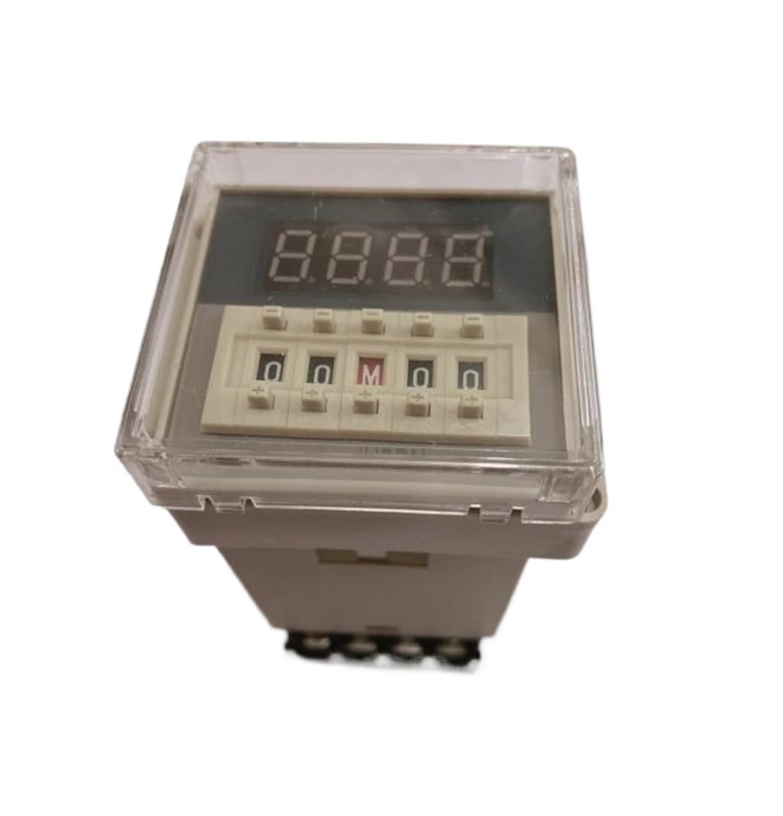 BHBHCPZGR DH48S Time Relay DH48S-S 0.1 S-99H AC 24V-220V, Delay Timer 8P with Base